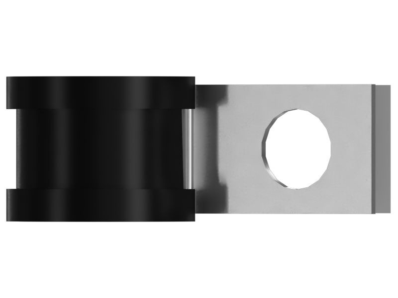 Петлевой зажим с подкладкой, внутренний диаметр 20 мм