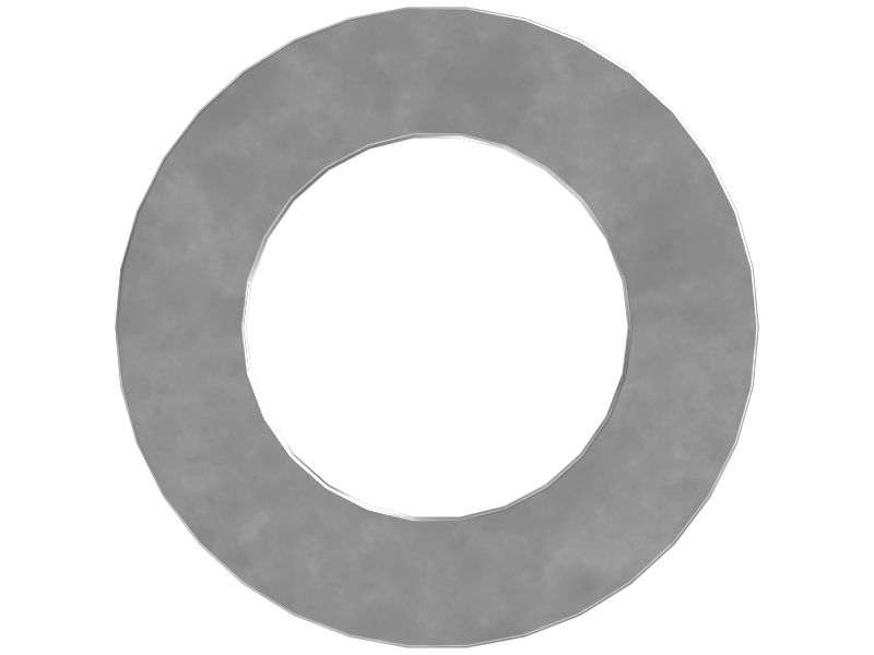 Полая прокладка, толщина 6 мм