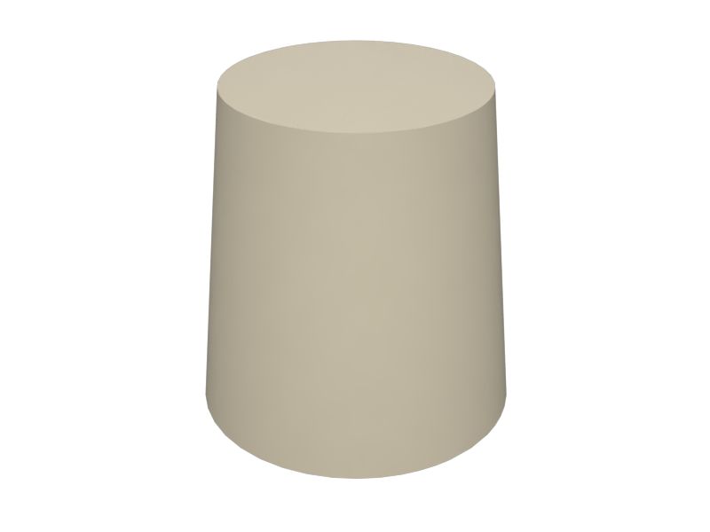 Коническая пробка (заглушка)