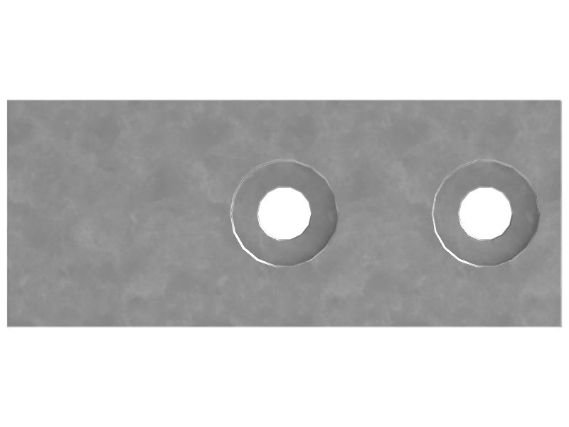 Амортизатор дверцы ковша канатного экскаватора, длина 279,4 мм