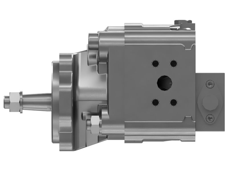 Редукторный двигатель с гидроприводом