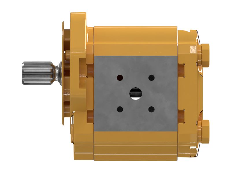 Шестеренчатый насос вентилятора с гидроприводом