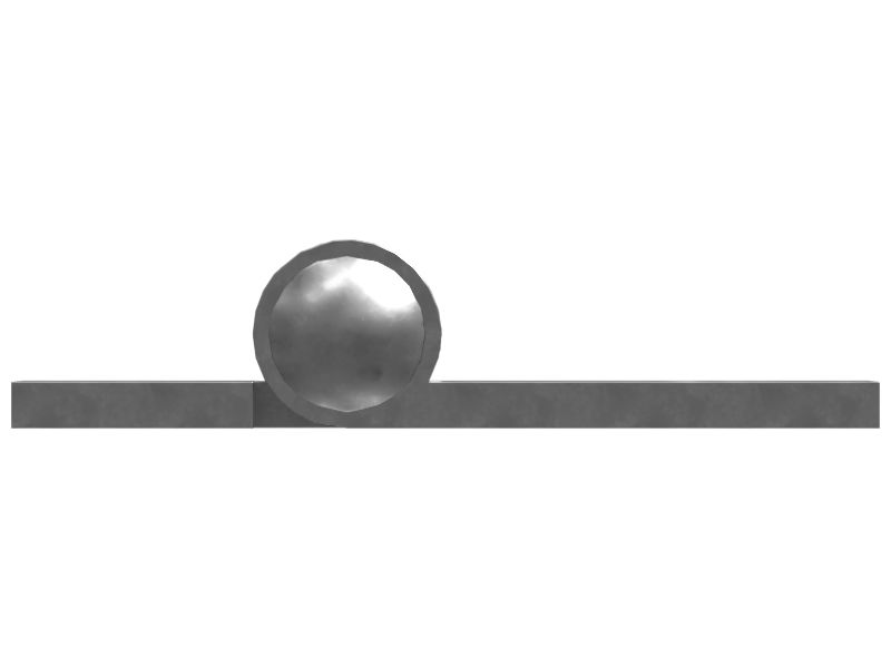 Накладная петля, длина 63,5 мм