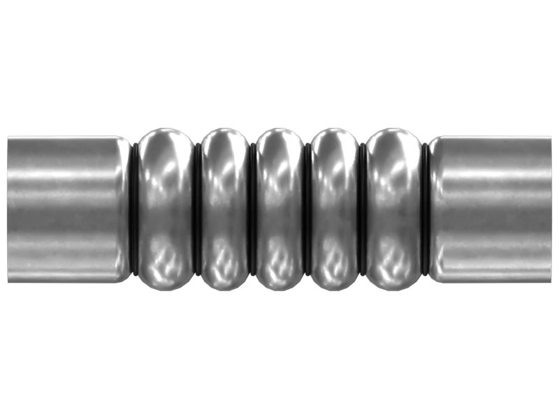 Шланг с гибкими сочленениями, внутренний диаметр 56,5 мм