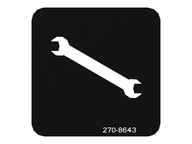 Наклейка блокировки для обслуживания