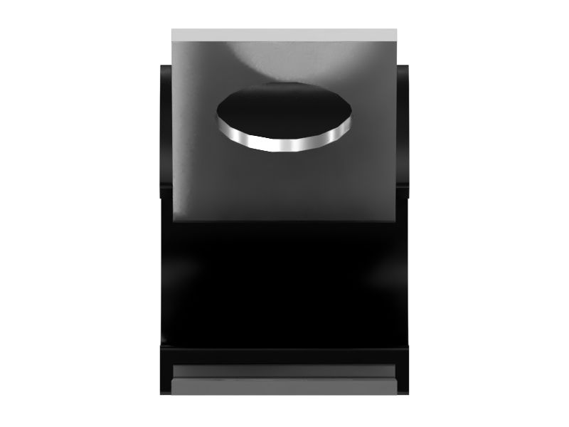 Петлевой зажим с подкладкой, внутренний диаметр 20 мм