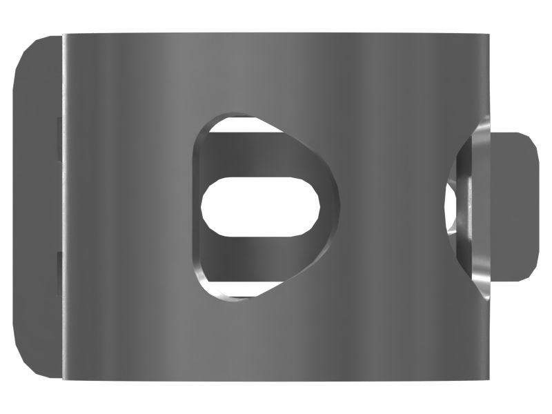 Пружинный ленточный хомут, номинальный диаметр 17 мм