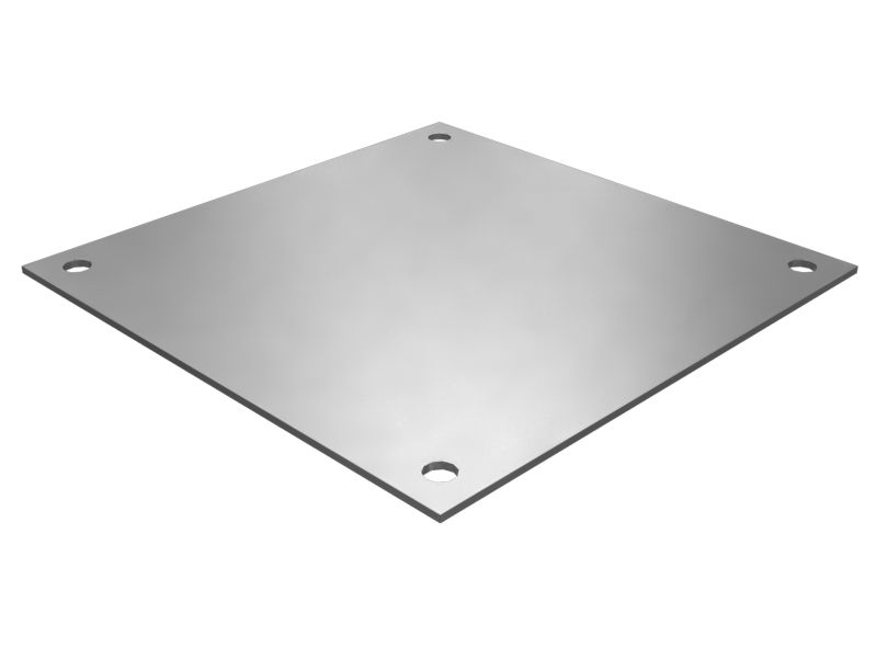 8P-8884: Пластина регулировочной прокладки с 4 болтами