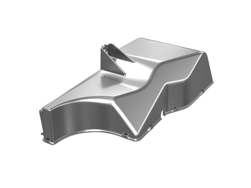 Корпус нагнетательного вентилятора кабины длиной 551 мм