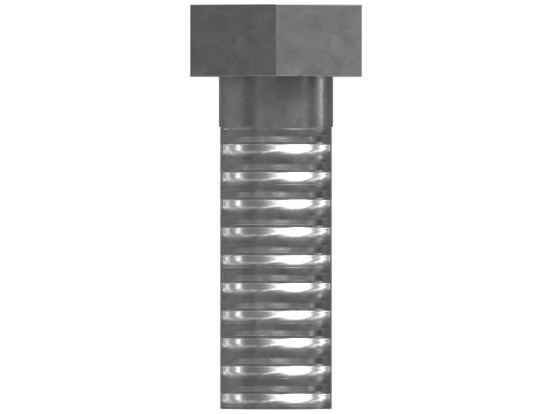 Болт с шестигранной головкой, M12-1,75 35 мм