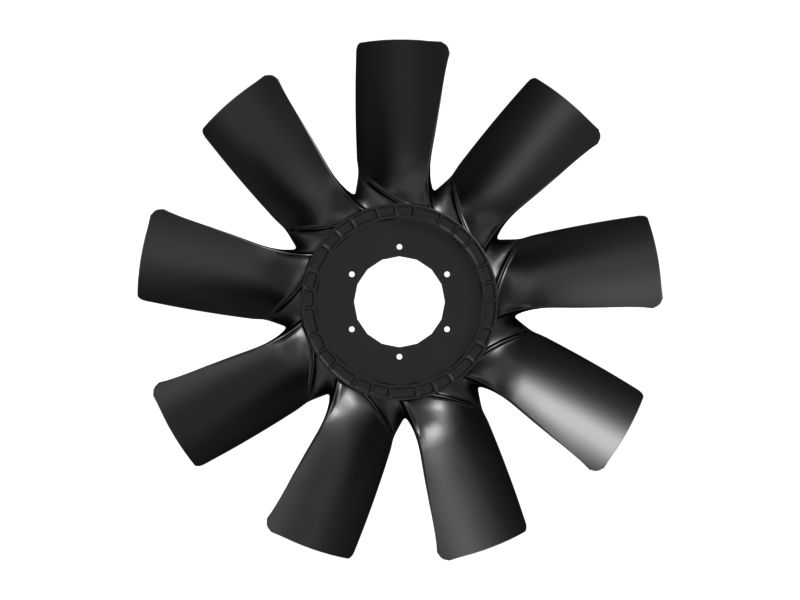 9-лопастной всасывающий вентилятор