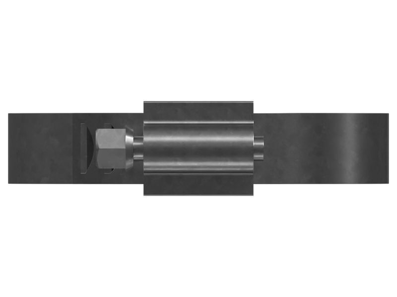 Шланговой хомут минимум 52,00 мм с гильзами