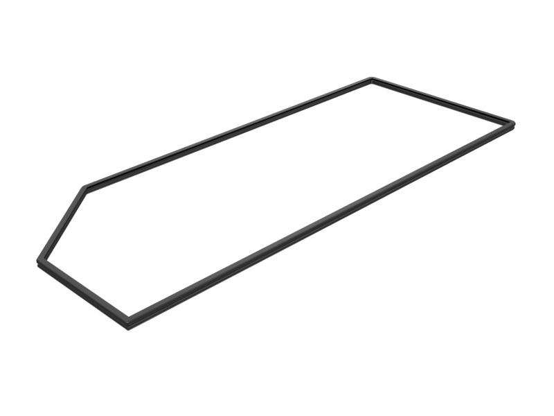 599-6550: Объемное уплотнение для капота и двери