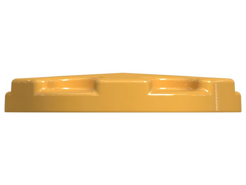 Крышка направляющих передней рамы