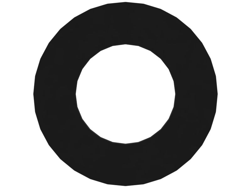 Полая прокладка, длина 20 мм