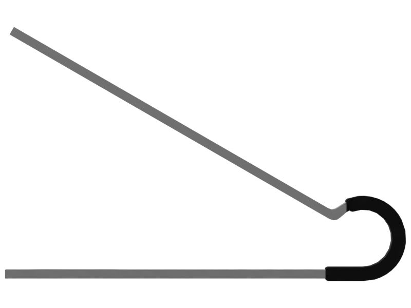 Петлевой зажим, внутренний диаметр 11 мм