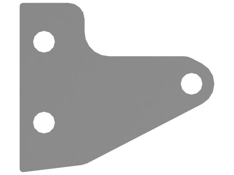 Пластина для ремня лестницы, толщина 6 мм