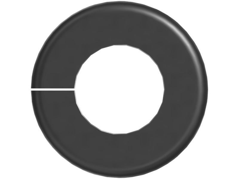 Симметричное уплотнение с двойным фланцем