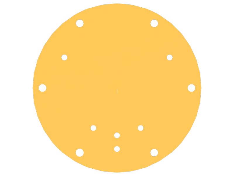 Опорная плита тормоза