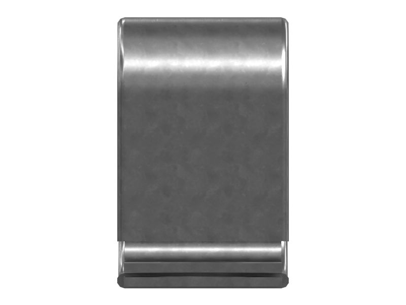 Петлевой зажим для одного шланга, длина 76,2 мм