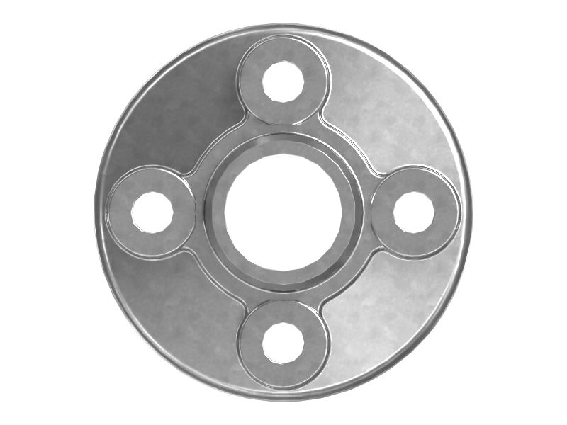 Пластина держателя вентилятора