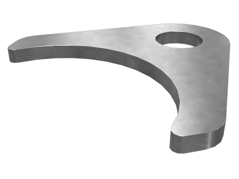 Фиксатор для крепления трубы, толщина 3 мм