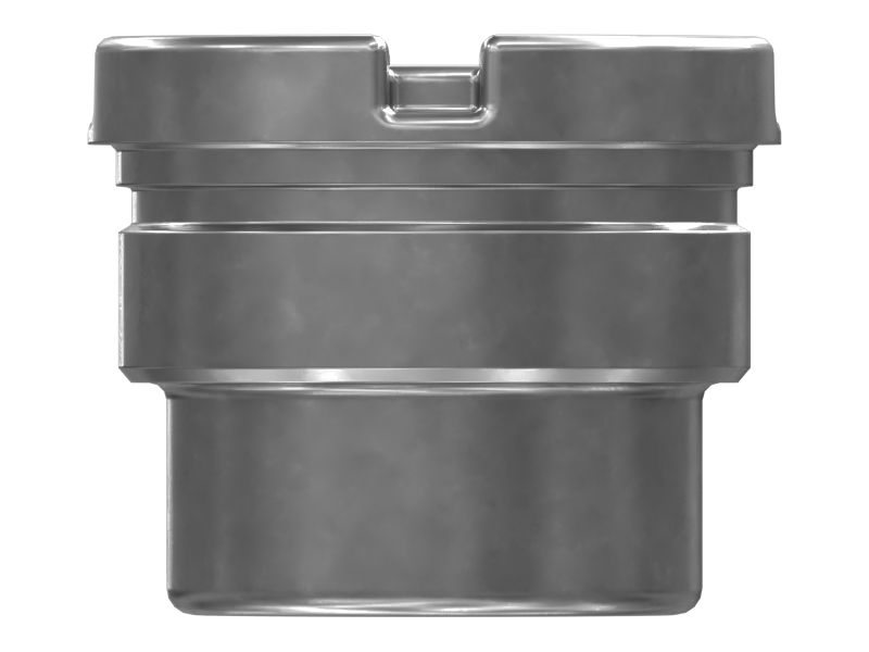 Головка с отверстием для гидроцилиндра