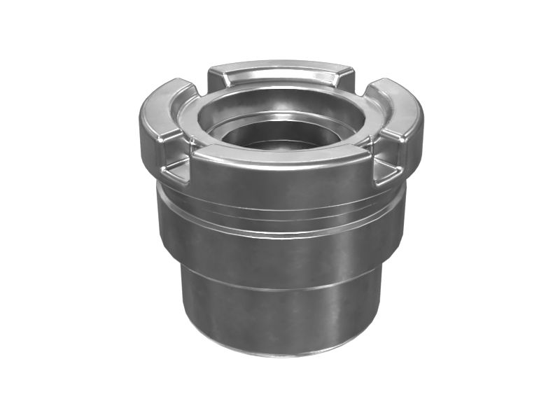 Головка с отверстием для гидроцилиндра