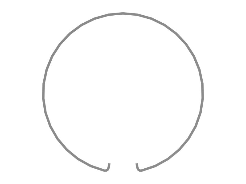 Стопорное кольцо (пружинное)