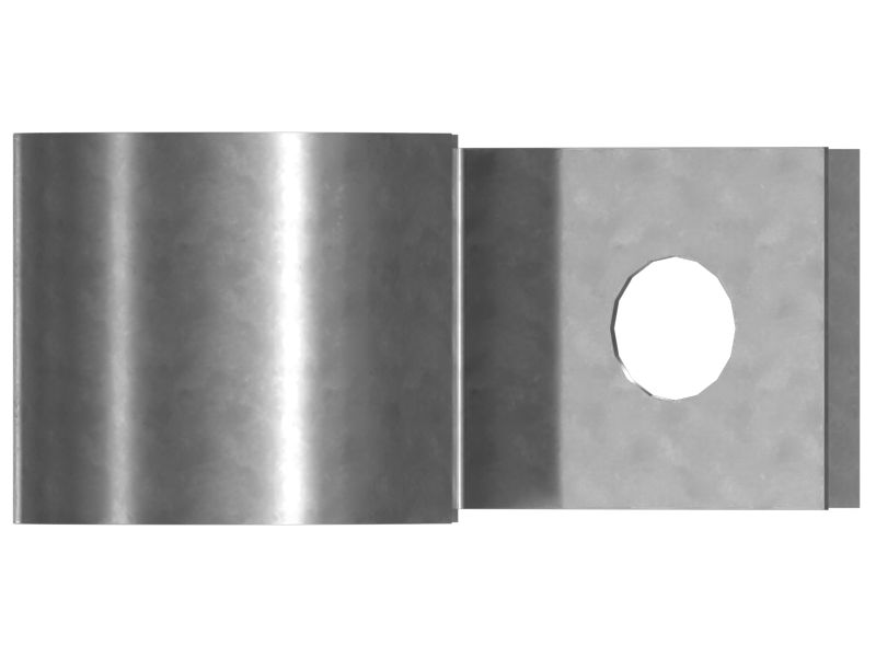 Петлевой зажим, внутренний диаметр 23 мм