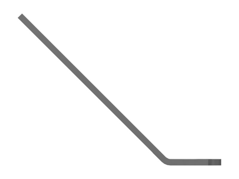 Монтажный проволочный зажим лестницы, длина 75 мм