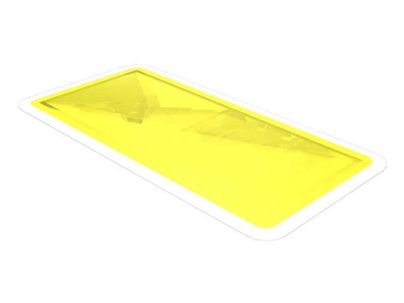 Наклейка с предупреждением о высоком давлении