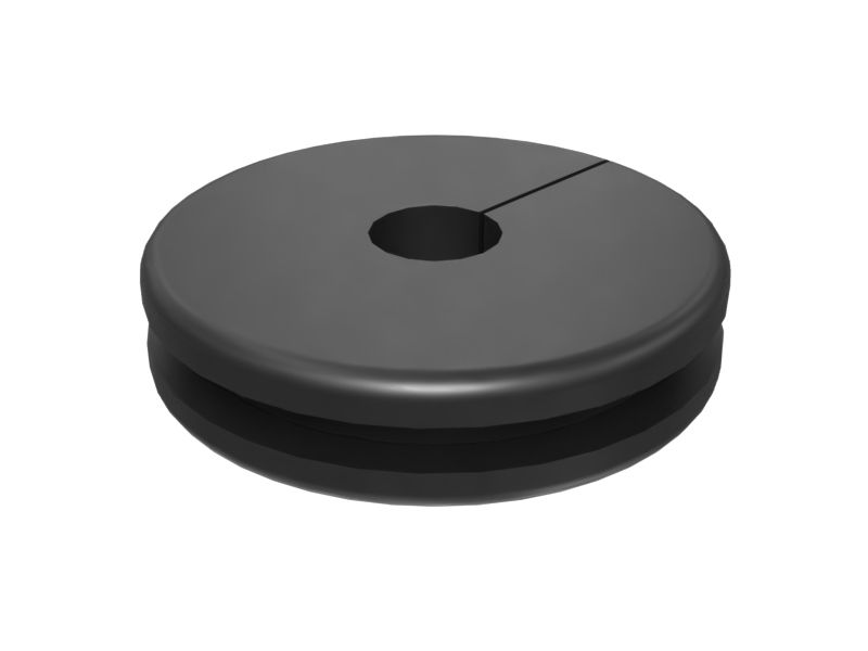 9V-2818: 9.52mm Inner Diameter Rubber Grommet