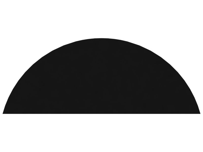 Сегментная шпонка, толщина 3 мм