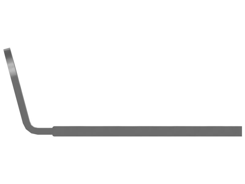 Монтажный проволочный зажим лестницы, длина 70,1 мм