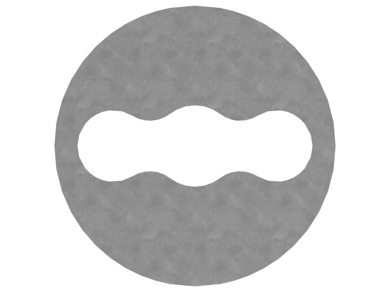 Регулировочная прокладка толщиной 0,08 мм