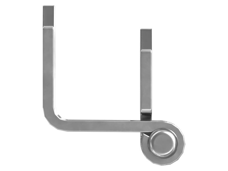 Накладная петля, длина 100 мм