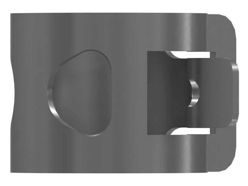 Пружинный ленточный хомут, номинальный диаметр 17 мм