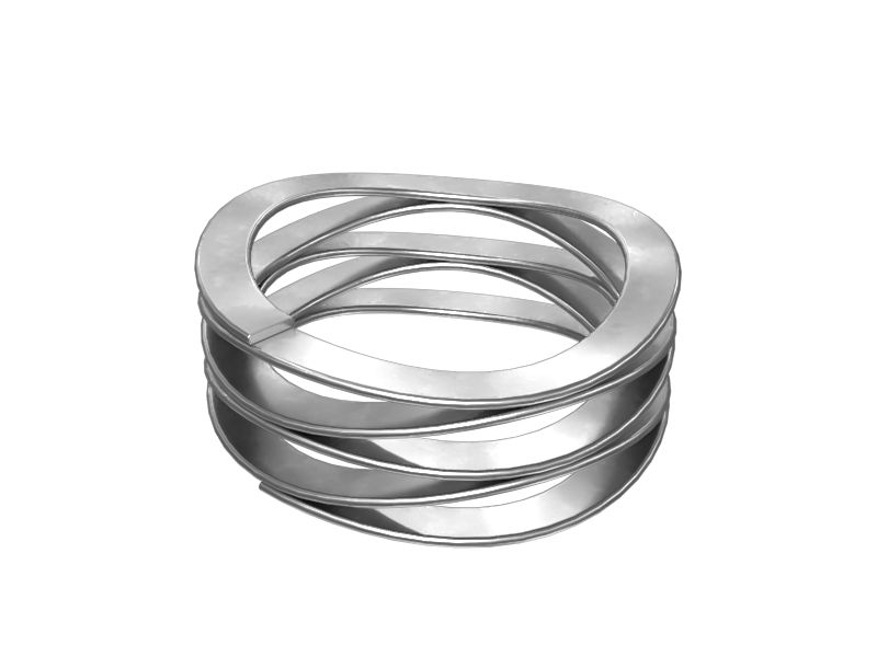 Волновая пружина, толщина 0,38 мм