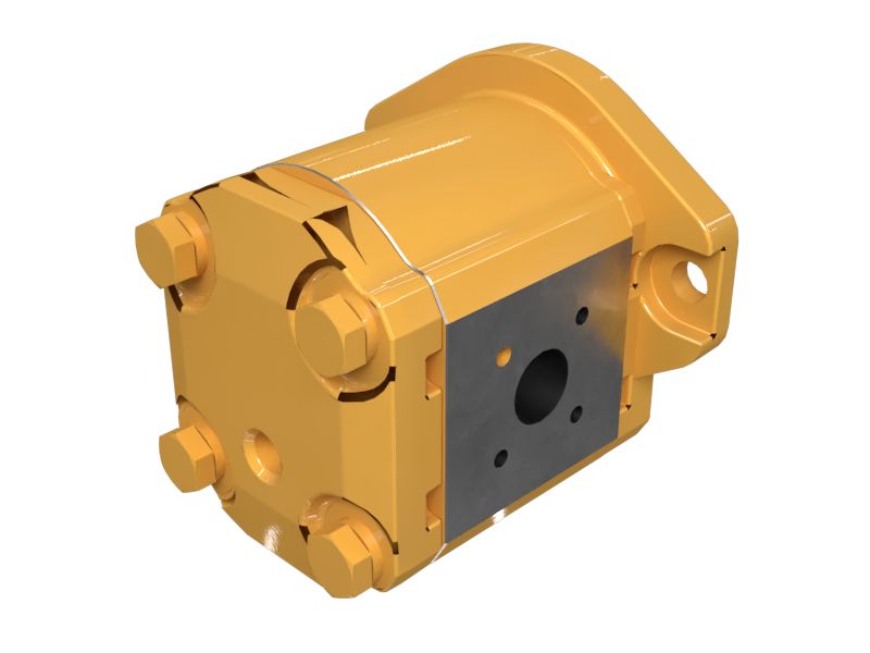 Шестеренчатый насос вентилятора с гидроприводом