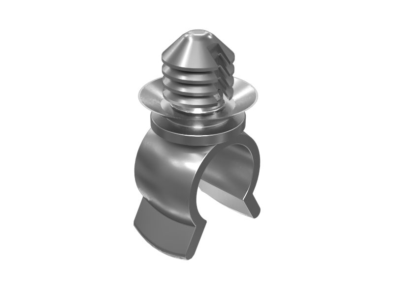 Нажимной зажим для трубки 12 мм