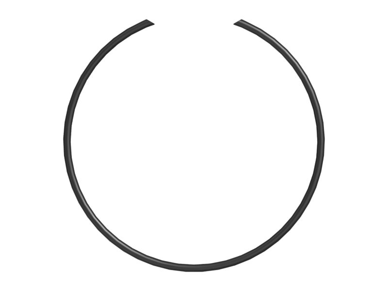 Стопорное кольцо (пружинное)