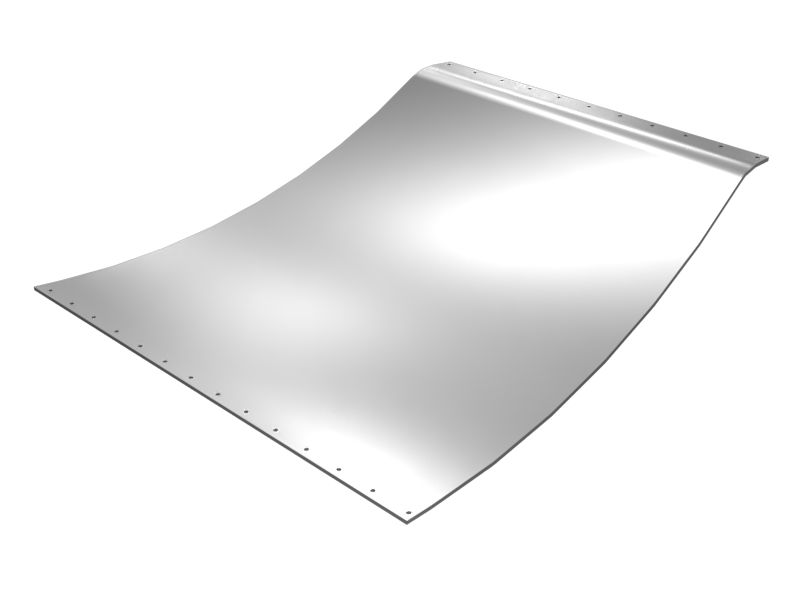 Брызговик крыла, толщина 9,52 мм