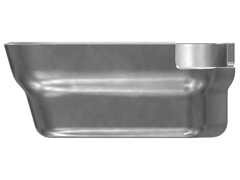 Крышка защелки двери кабины, высота 50 мм