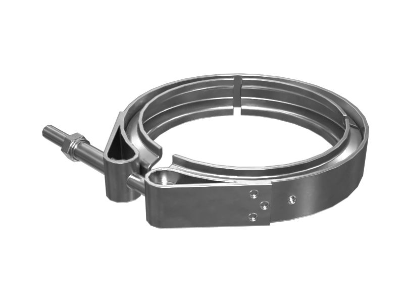 Клиновой ленточный хомут с минимальным внутренним диаметром 122,90 мм