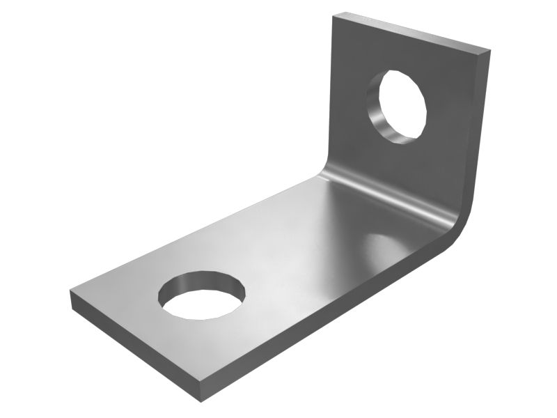 9S-6524: Угловой кронштейн, толщина 3 мм