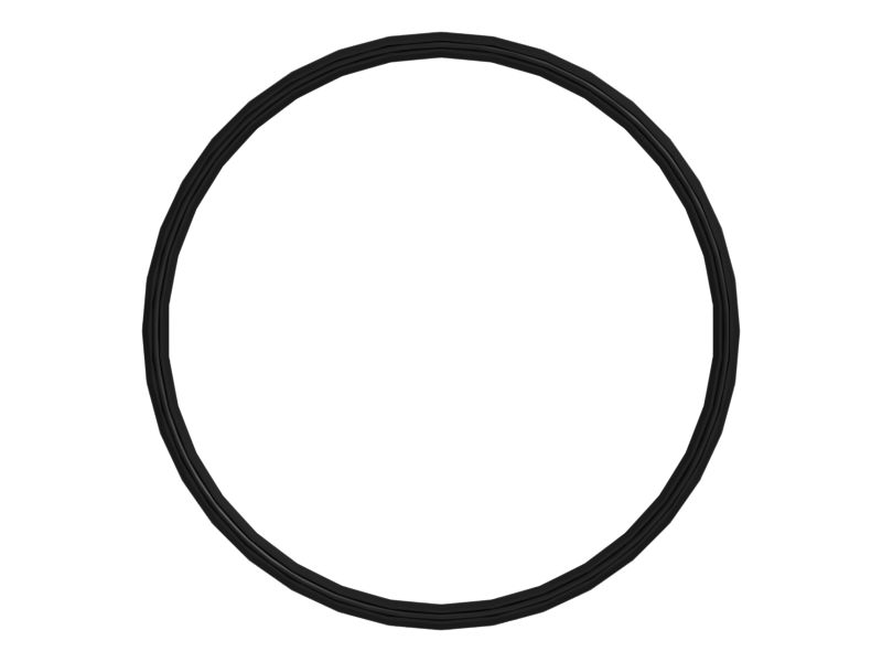 Уплотнение П-образной манжеты, диаметр штока 215,9 мм