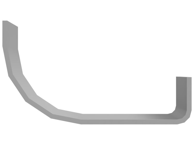 Пластина ската основной рамы, толщина 5 мм