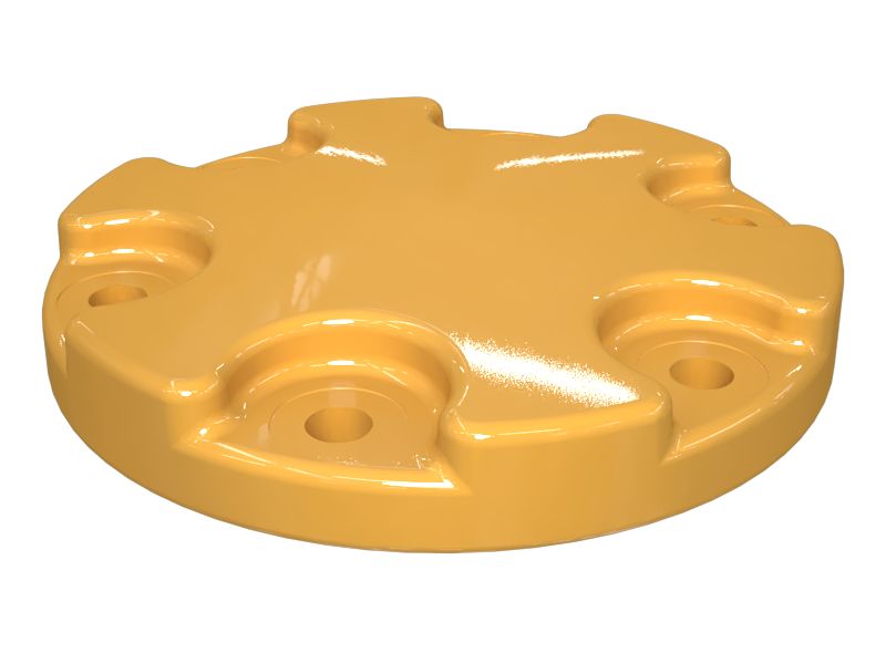 Крышка направляющих передней рамы