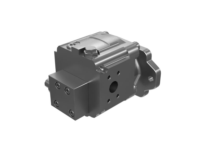 Редукторный двигатель с гидроприводом